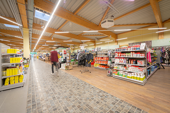 Der Raiffeisen-Markt in Lüdenscheid